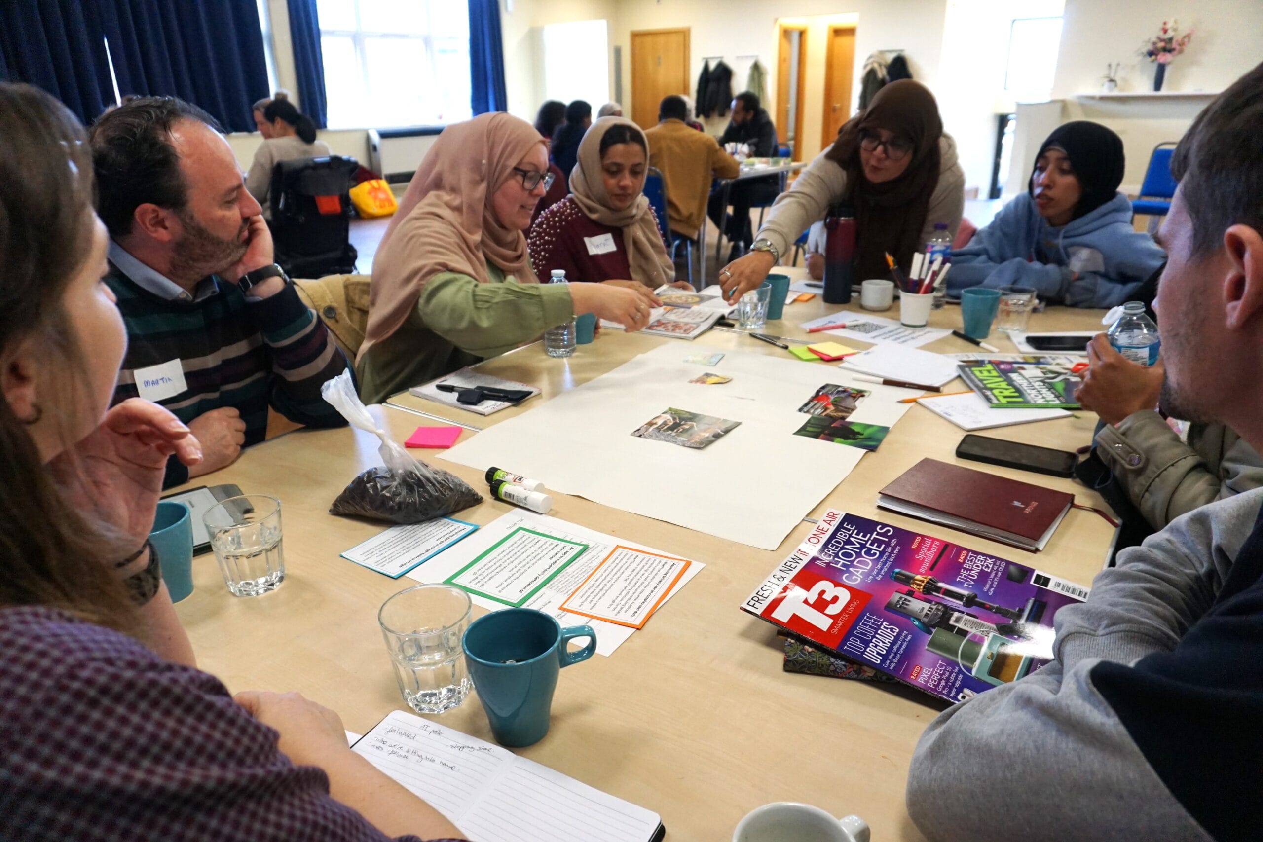 Making it Happen: Engaging the public with complex data topics in local community settings